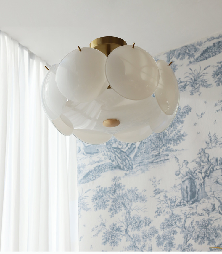 Blimsander Contemporary Cloud Petal Ceiling Light Blimsander Contemporary Cloud Petal Ceiling Light Living Room Apartment