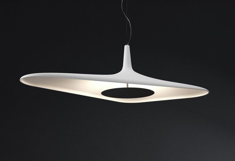Doroukkar Modern Irregular Soaring Saucer Cloud Pendant Light Doroukkar Modern Irregular Soaring Saucer Cloud Pendant Light Matte White