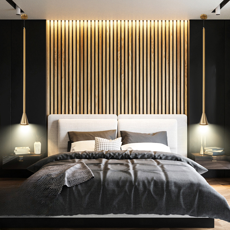 Edvaroon Minimalist Slender Cone Taper Pendant Light Edvaroon Minimalist Slender Cone Taper Pendant Light Bedroom Condo