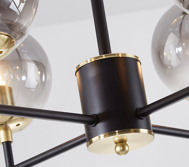 Egilna Modern Glass Molecular Glow Balls Pendant Light Egilna Modern Glass Molecular Glow Balls Pendant Light Gold
