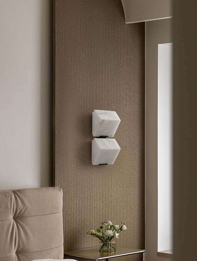 Fjalvendra Modern Prism Glow Wall Light Fjalvendra Modern Prism Glow Wall Light Bedside Landed House