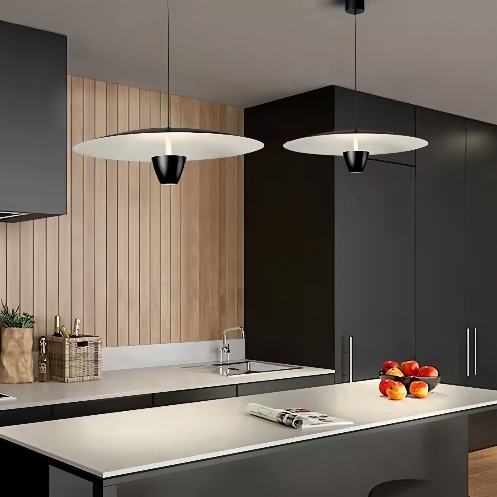 Flemmingro Modern Flying Saucer Disk Pendant Light Flemmingro Modern Flying Saucer Disk Pendant Light Kitchen Bto