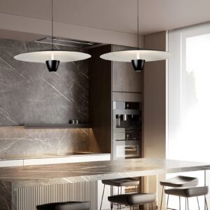 Home Flemmingro Modern Flying Saucer Disk Pendant Light Kitchen Island Hdb