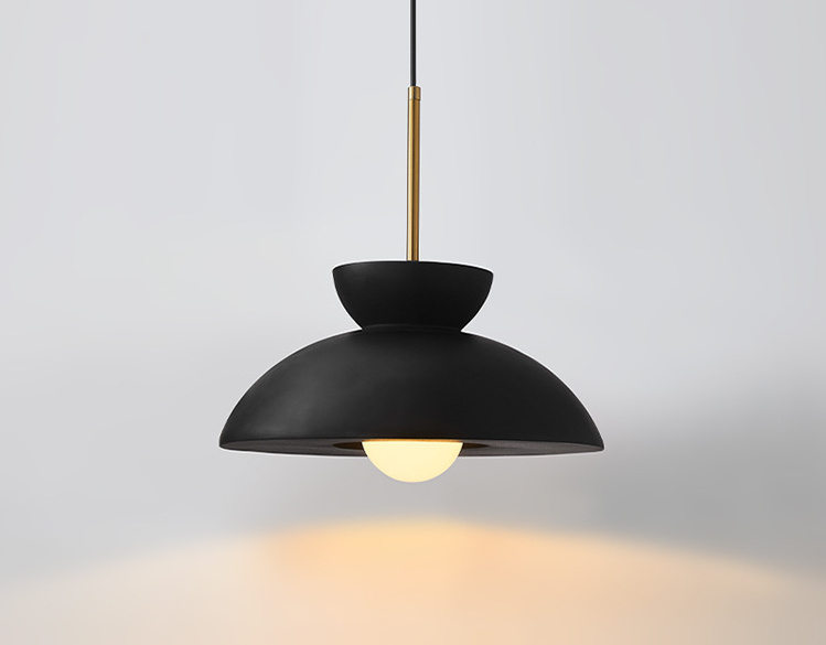 Friskolme Scandinavian Floating Halo Pendant Light Friskolme Scandinavian Floating Halo Pendant Light Black