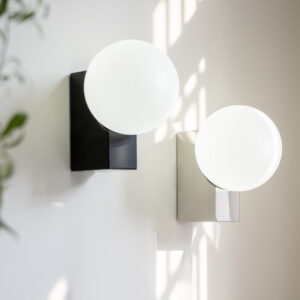 Home Gregersia Modern Lunar Glow Ball Globe Wall Light