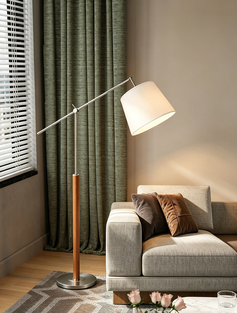 Grelinar Minimalist Dual Axis Beam Floor Lamp Grelinar Minimalist Dual Axis Beam Floor Lamp Living Room Condo