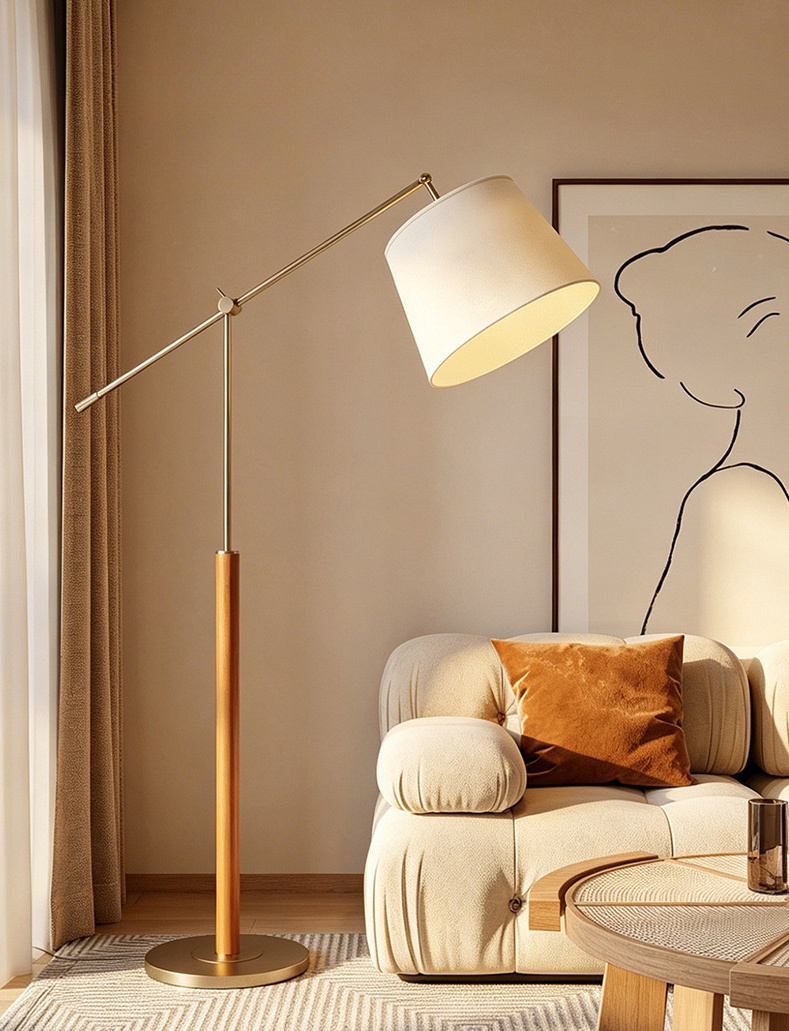 Grelinar Minimalist Dual Axis Beam Floor Lamp Grelinar Minimalist Dual Axis Beam Floor Lamp Living Room Warm Glow