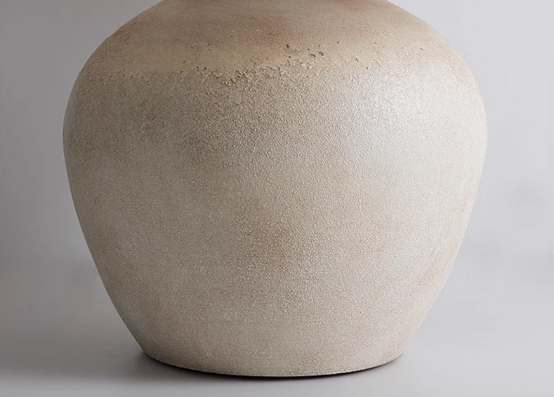 Gustavsberg Wabi-Sabi Ceramic Vase Table Lamp Gustavsberg Wabi Sabi Ceramic Vase Table Lamp Beige