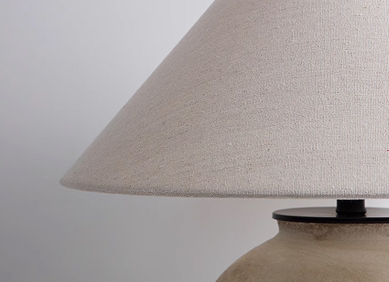Gustavsberg Wabi-Sabi Ceramic Vase Table Lamp Gustavsberg Wabi Sabi Ceramic Vase Table Lamp Fabric