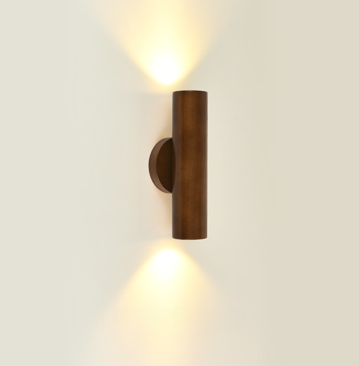 Havdorin Minimalist Dual Beam Wooden Wall Light Havdorin Minimalist Dual Beam Wooden Wall Light Bedroom Warm Glow