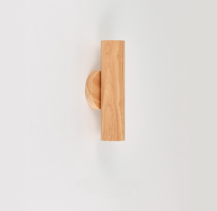 Havdorin Minimalist Dual Beam Wooden Wall Light Havdorin Minimalist Dual Beam Wooden Wall Light Wood
