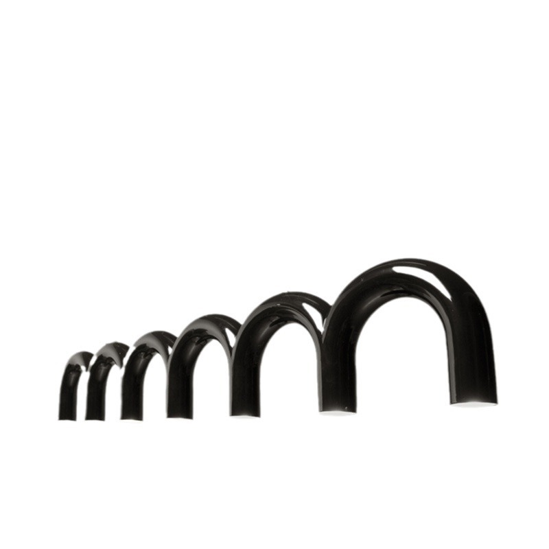 Isakssoruun Modern Funky U-loop Pipes Pendant Light Isakssoruun Modern Funky U Loop Pipes Pendant Light Black Dimmable