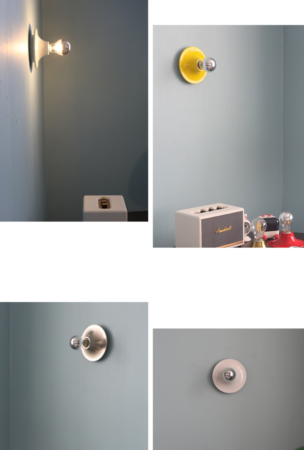 Karnvyrn Minimalist Metallic Halo Wall Light Karnvyrn Minimalist Metallic Halo Wall Light All Variants