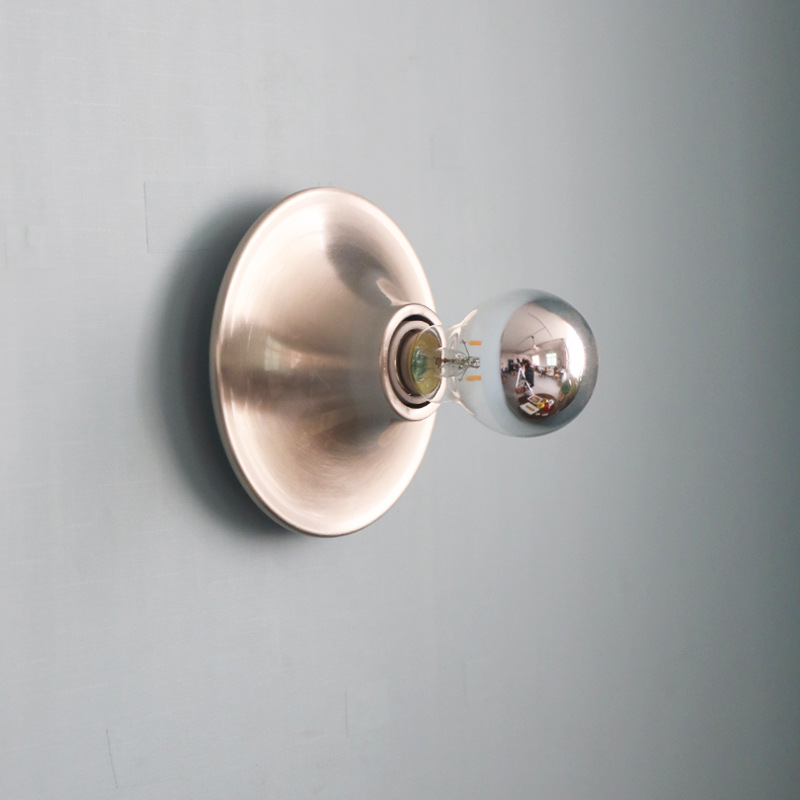 Karnvyrn Minimalist Metallic Halo Wall Light Karnvyrn Minimalist Metallic Halo Wall Light