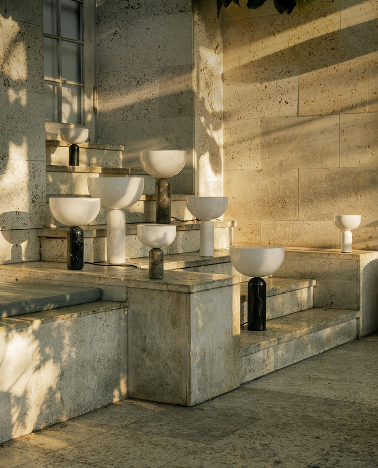 Kizornuu Modern Inverted Dome Marble Table Lamp Kizornuu Modern Inverted Dome Marble Table Lamp Outdoor