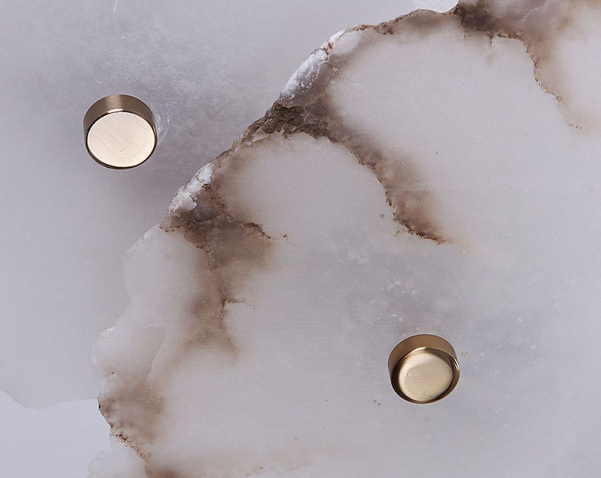 Nordlyra Luxury/Glam Alabaster Shard Wall Light Nordlyra Luxury Glam Alabaster Shard Wall Light Brushed Gold