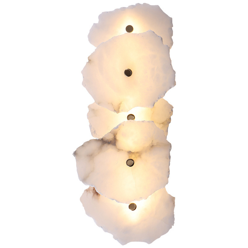 Nordlyra Luxury/Glam Alabaster Shard Wall Light Nordlyra Luxury Glam Alabaster Shard Wall Light Sculptural Ambient Lighting