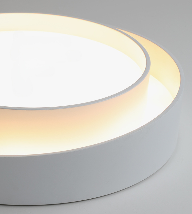Orvinnar Modern Round Orbit Cascade Ceiling Light Orvinnar Modern Round Orbit Cascade Ceiling Light White Warm Glow