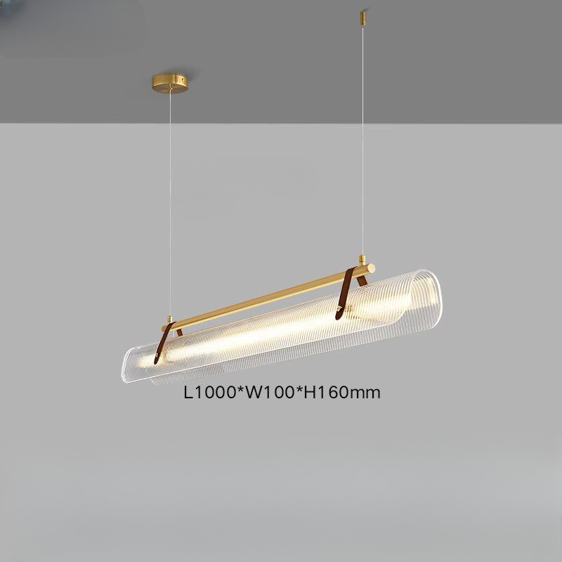 Parduusa Modern Striped Sheet Linear Bar Pendant Light Parduusa Modern Striped Sheet Linear Bar Pendant Light Dimensions
