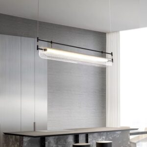 Home Parduusinn Modern Ribbed Cascade Pendant Light Living Room Hdb