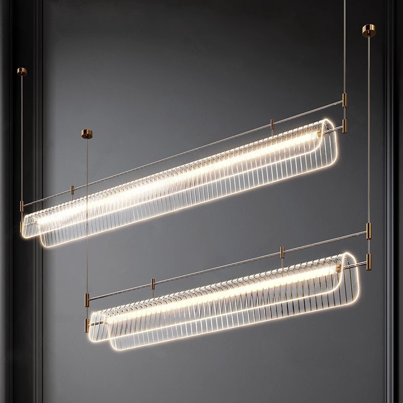 Parduusinn Modern Ribbed Cascade Pendant Light Parduusinn Modern Ribbed Cascade Pendant Light