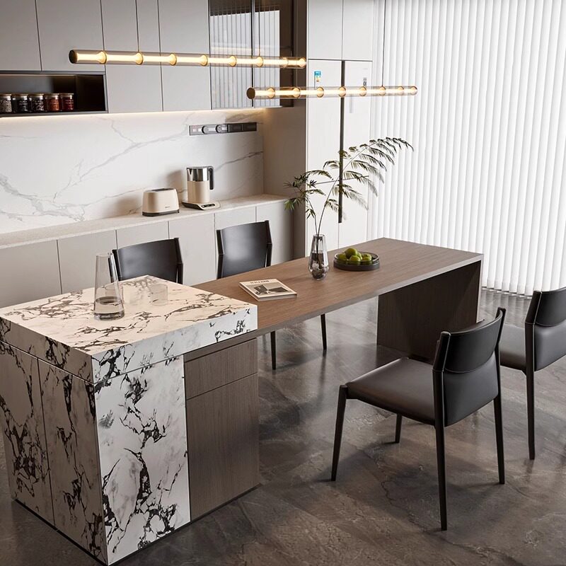 Parduutino Modern Glass Tube Linear Pendant Light Parduutino Modern Glass Tube Linear Pendant Light Kitchen Island Condo