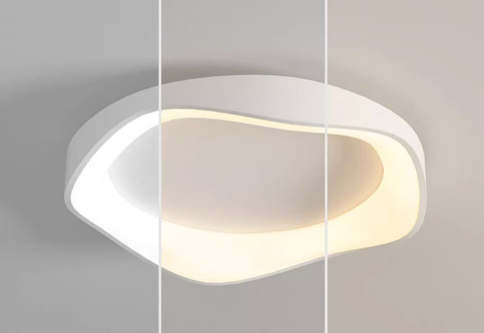 Rintovar Modern Soft Ripple Ceiling Light Rintovar Modern Soft Ripple Ceiling Light 3 Colour