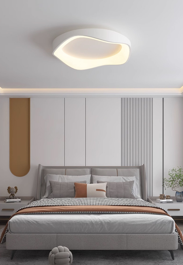 Rintovar Modern Soft Ripple Ceiling Light Rintovar Modern Soft Ripple Ceiling Light Bedroom Landed House
