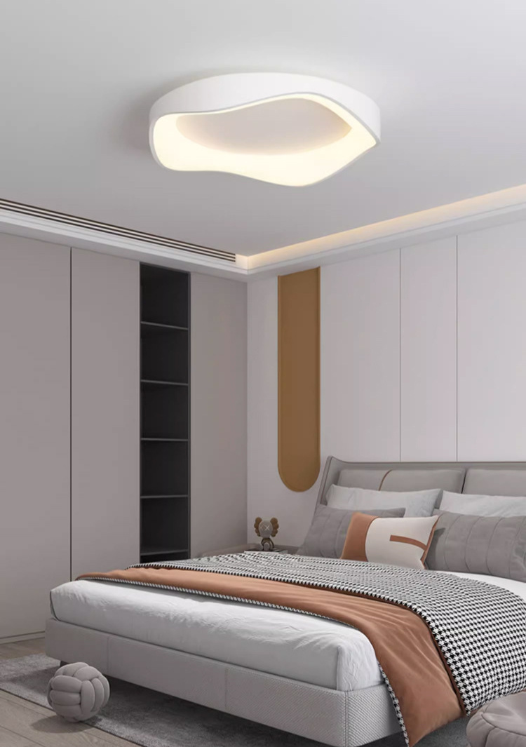 Rintovar Modern Soft Ripple Ceiling Light Rintovar Modern Soft Ripple Ceiling Light Bedroom