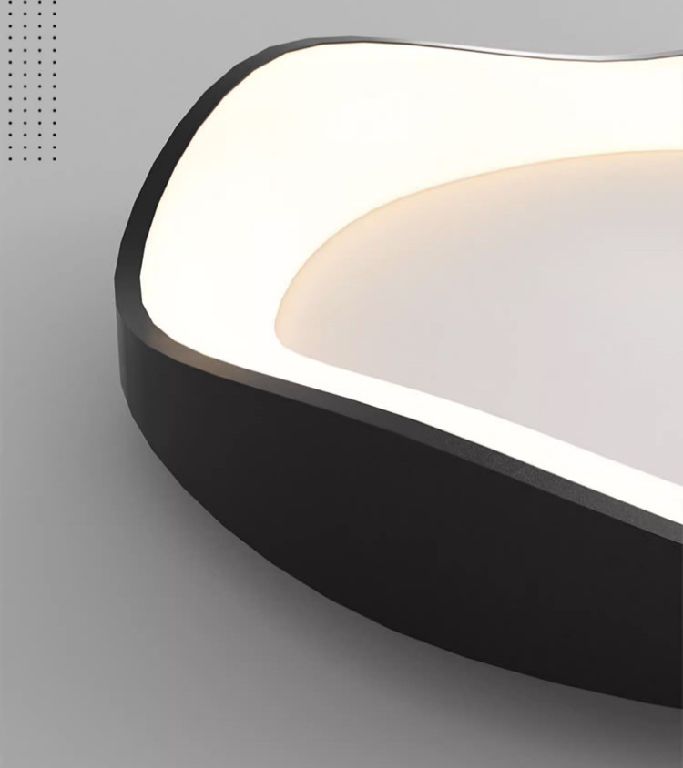 Rintovar Modern Soft Ripple Ceiling Light Rintovar Modern Soft Ripple Ceiling Light Detail