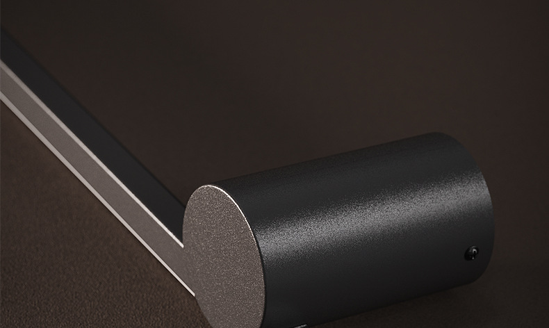 Sinbari Modern Sleek Linear Balance Wall Light Sinbari Modern Sleek Linear Balance Wall Light Black Close Up