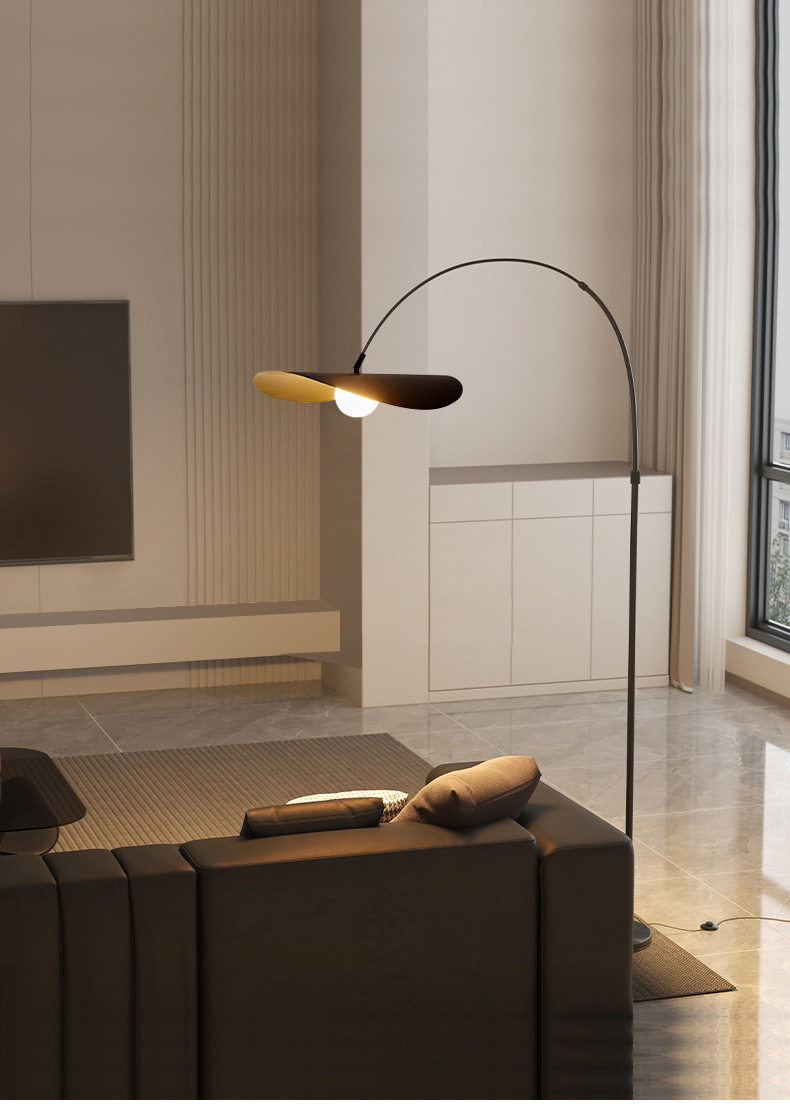 Varindal Modern Floating Petal Hat Floor Lamp Varindal Modern Floating Petal Hat Floor Lamp Living Room Landed House