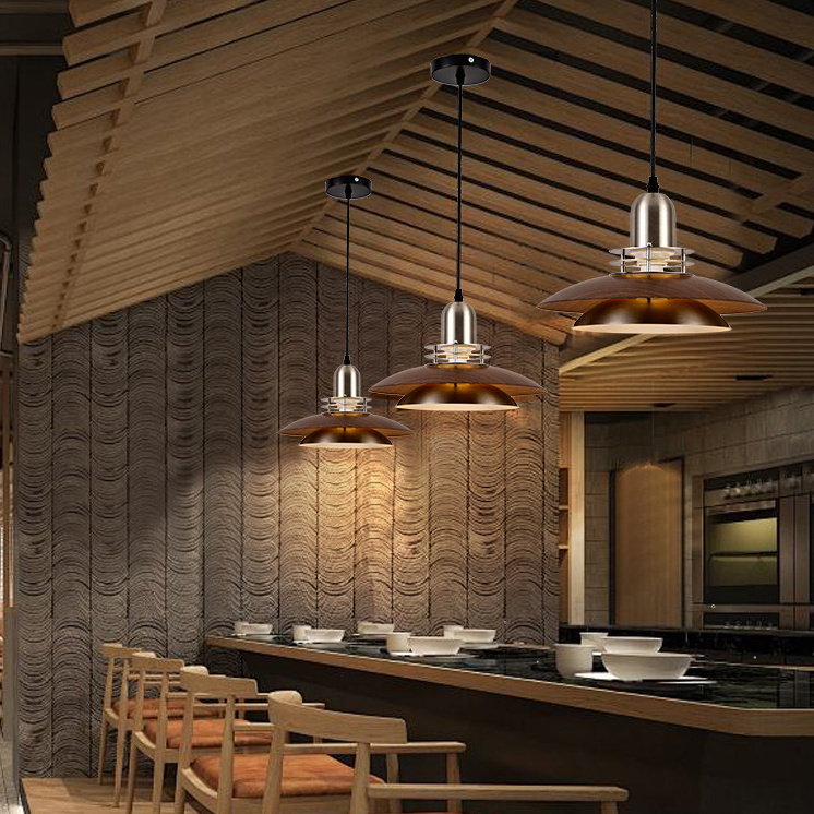 Vindorli Japandi Layered Disc Pendant Light Vindorli Japandi Layered Disc Pendant Light Restaurant Ambient Lighting